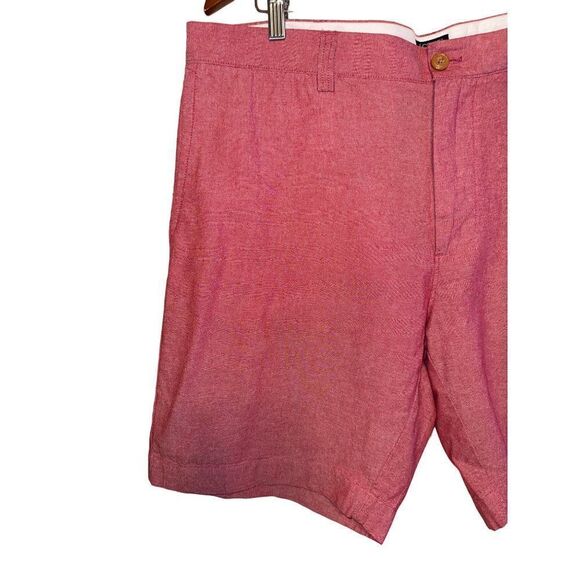 NWT J. Crew Gramercy Red Chambray 100% Cotton Shorts Size 38w - Picture 2 of 13